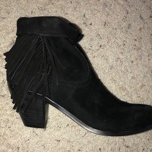 Brand new Sam Edelman - black Louie suede booties